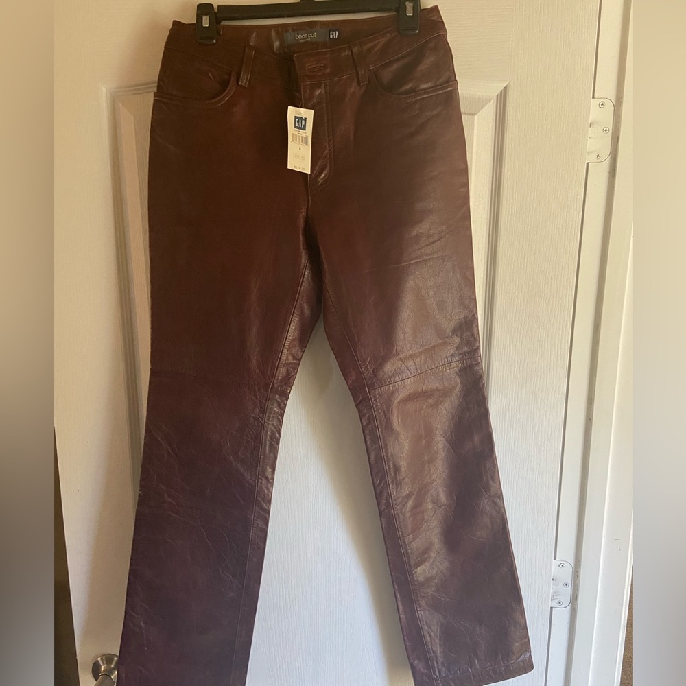 Gap Leather Pants!